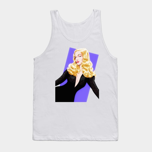 Veronica Lake - An illustration by Paul Cemmick Tank Top by PLAYDIGITAL2020